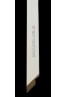Κορνίζα ξύλινη 2 εκ. λευκή ματ 535-03
